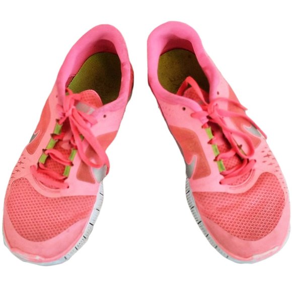 Nike Free Run Men's Running Shoes, Neon Orange - Picture 3 of 8